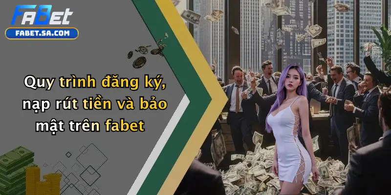 Giới Thiệu Fabet: Khám Phá Sân Chơi Cá Cược, Casino Và Tài Xỉu Uy Tín Quy trình đăng ký, nạp rút tiền và bảo mật trên fabet